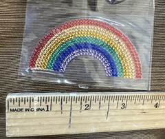 Rainbow Rhinestone Stickers Self Adhesive Crystal Crafts Gems Pack Of 10 3 Avail