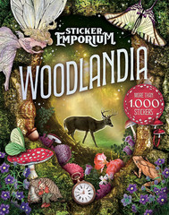 Woodland Vintage Sticker Book With 1000+ Stickers For Journaling Scrapbooking