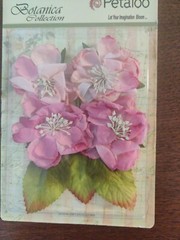 Lot 9 Petaloo Flora Botanica Botanica Blooms Collection 2″ Flowers #32