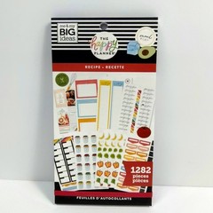 Happy Planner Sticker Book Recipe 1282pc Big Me & My Big Ideas MAMBI Food Drink
