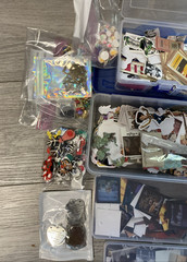 Junk Journaling and Scrapbooking Ephemera Supplies Over 1500 Stickers and Cutout