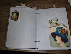 Vintage Travel Junk Journal Scrapbook USA Seller