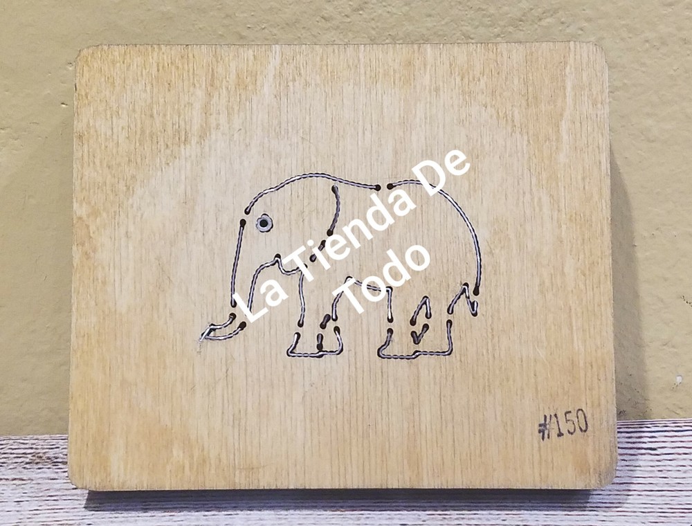 WOOD WOODEN PAPER CUTTING BLADE DIE ELEPHANT FITS ACCUCUT SYS READ
