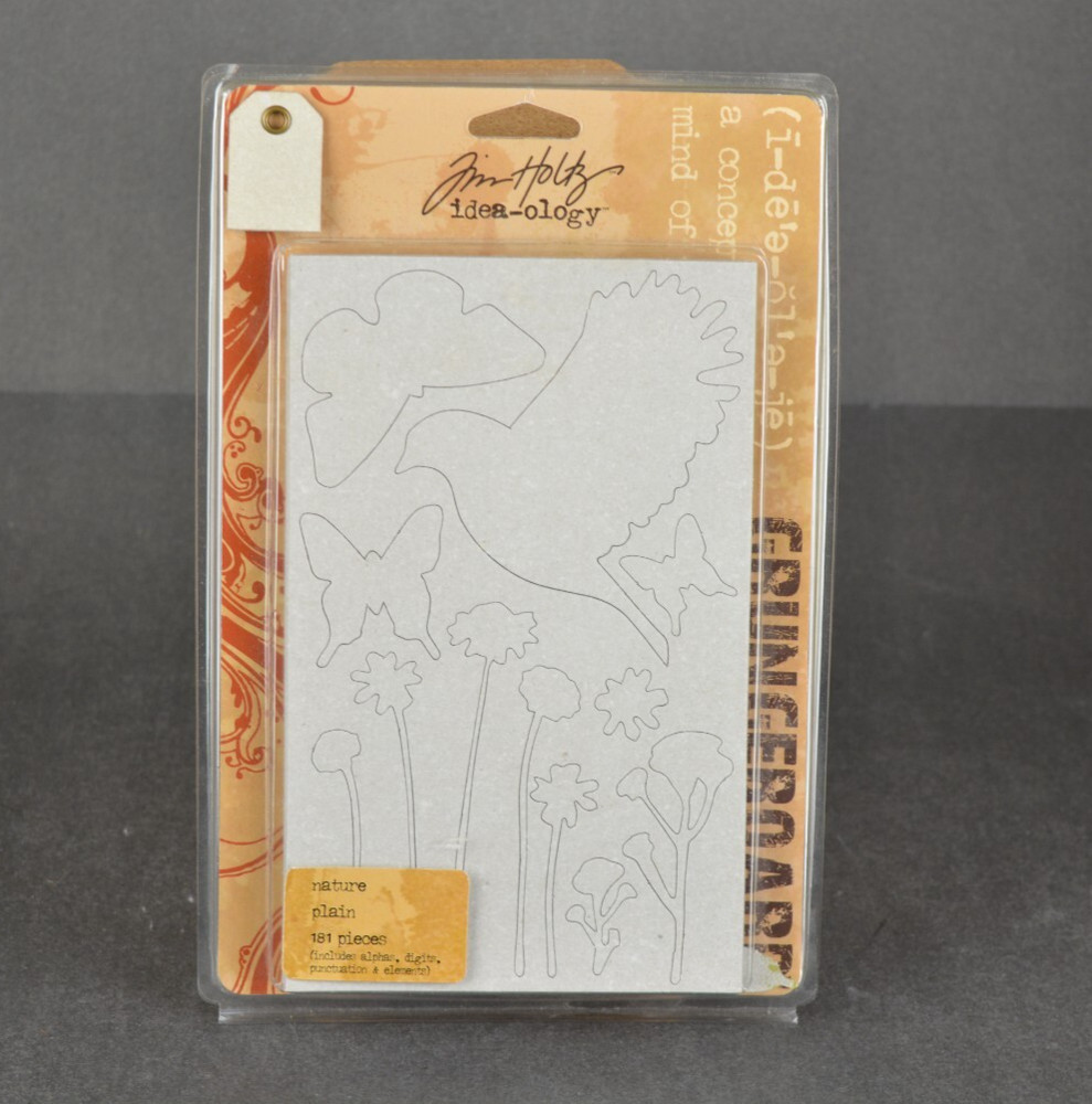 Jim Holtz idea-ology Grungeboard Nature 8 Sheets 181 pc.
