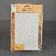 Jim Holtz idea-ology Grungeboard Nature 8 Sheets 181 pc.