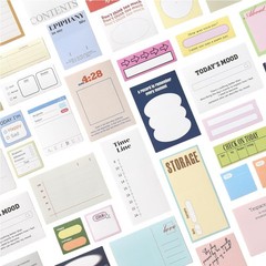 Monolike Today’s Record Sticker Pack (102 Stickers) – Variety Pack, Journal
