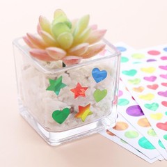 1440 Pcs Star Stickers, 0.6″ Holographic Rainbow Small Star, Colorful
