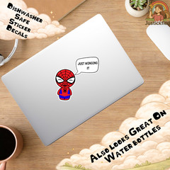 Spider-man Sticker, Vinyl Sticker, Laptop Sticker, car decal, funny sticker