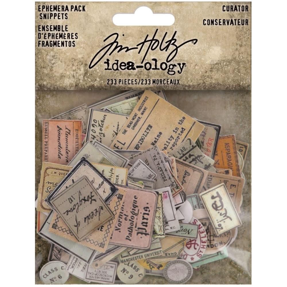 Tim Holtz 2021 Halloween 0.5 x inches to 1.13 x 2.0 inches, silver