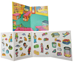 VTG 1998 Dover Little Activity Books Pet Shop Sticker Activity Book