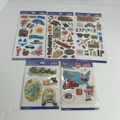 Lot of Road Trip & Camping Stickers! Themed Stickers Jolee’s Boutique