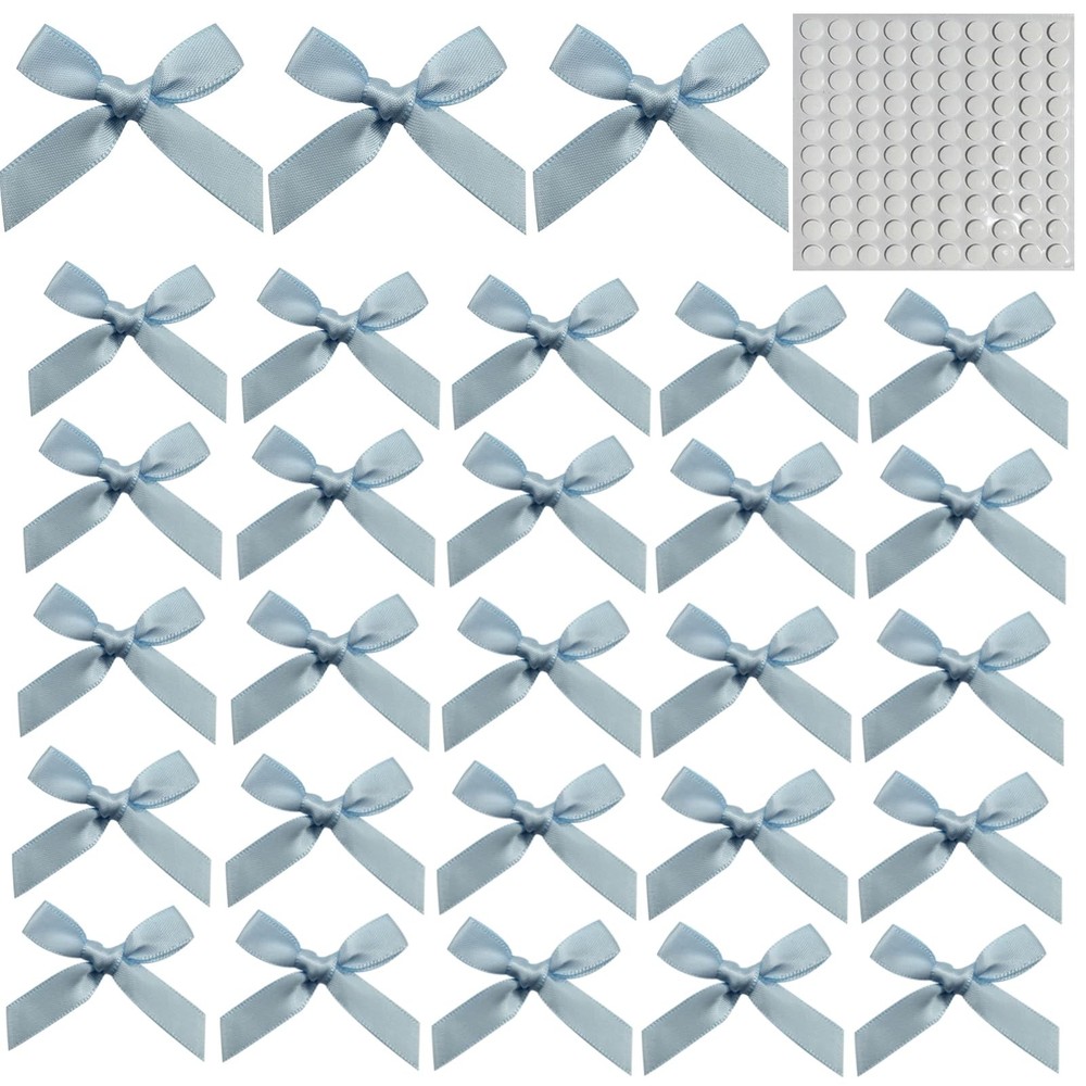 Dorothy 100pcs 4 x 4cm /1.57 x 1.57inch, 3/8 inches wide, 100PCS-Light blue