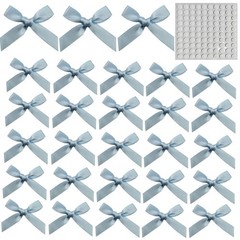 Dorothy 100pcs 4 x 4cm /1.57 x 1.57inch, 3/8 inches wide, 100PCS-Light blue