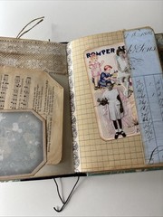 A Vintage Junk Journal. One Of A Kind.