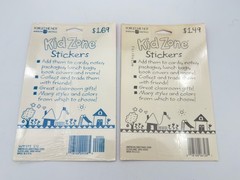 Vtg Forget Me Not Cat Sticker 2 Packs 90s Kittens Scrapbook Stationery Kawaii