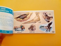 vintage Eureka Game Bird seals booklet (free ship $20 min US only)