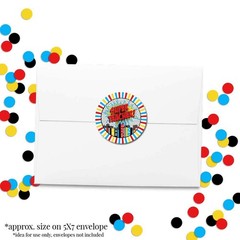 Super Teacher Super Hero Themed Teacher Appreciation Thank You Sticker Labels…