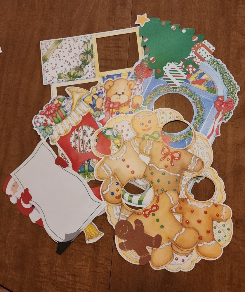 CHRISTMAS FRAMES & TAGS AND EPHEMERA New Scrapbook, Junk Journal