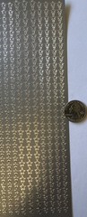 SILVER STAR BORDER FOIL Outline Stickers(4”x9-1/2”)Sticker King•Card Making•