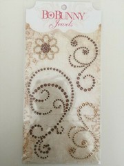 BoBunny Essentials Collection Bling Jewel Chocolate New