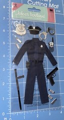 Jolee’s Boutique Dimensional Stickers ~ Police Officer 12 Pc