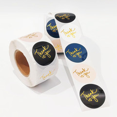 Thank You Stickers Small Business – 1 Rolls 500 Pieces Thank You for Supporting