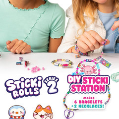 STICKI Rolls Sticki Station – the Original Wearable Shareable Sticker Jewelry Ki