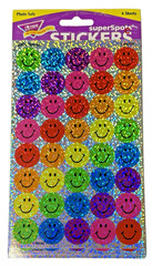 Sticker Lot of 5 New Packs Stars, Smiley Faces, Christmas Miscellaneous Over 434