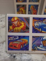 Vintage Hallmark Nascar Racers Sticker Pack Charger