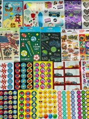 Lot 4099 Stickers Pixar Cartoon Kids Disney Characters TV movies Party Express