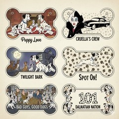101 Dalmatians Embellishments Junk Journal Scrapbook