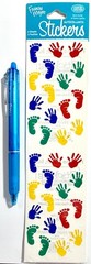 Foot Hand Prints Stickers Scrapbooking Card Making Journal Planner Frances Meyer