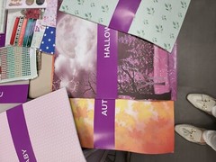 Scrapbooking/ Card Making Supplies Mixed Lot #1 Plus Storage Crafters Companion