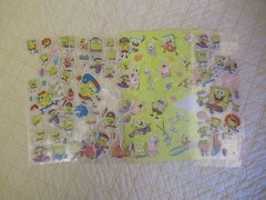 SpongeBob SquarePants Sticker Sheets (6-Set) (Scrapbooking, Crafts & More!)