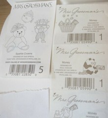 Mrs. Grossman Lot of Vintage Stickers Partials animals, birds, wildlife, frogs