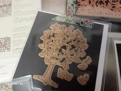 METAL DIES ~ Cut Paper Card Art Crafting ~ FLORAL PLANT ~ Lot of 15 ~ GUC! (J)
