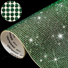 2mm Rhinestone Sticker Sheet Self Adhesive Bling Diamond Crystal Decals DIY dd