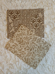 Eight Coffee Dyed Handmade Papers for Your Journals-8 1/2 x 11-28 LB Paper-Set 4