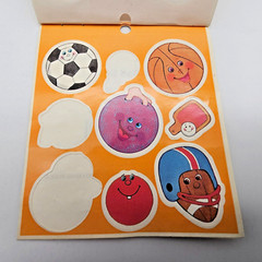 VTG Redi-Stix Sports Themed Stickers 1995 Y2K Have A Ball USA, 14 Stickers Total
