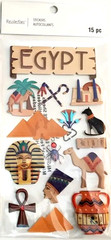 Eqypt Pyramids Desert Camels Pharaoh Hieroglyphics Scarab Recollections Stickers