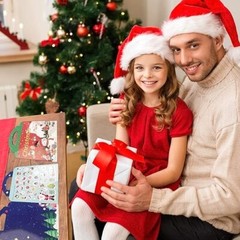 Christmas Sticker Book for Kids – Reusable Stickers For Toddler Travel, Ages 1-8