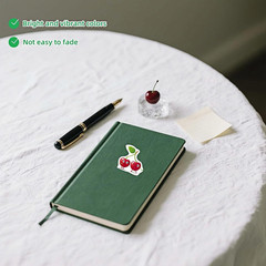 500 Pcs Cute Fruit Stickers Roll – Assorted Fruits for Kids’ Crafts & Decor