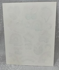 Vintage Current Stickers Rainbow Stars Butterflies Hearts Bright 1 Sheet 80s
