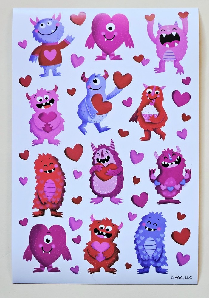 Valentine’s Day Sticker sheet