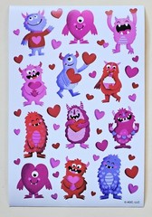 Valentine’s Day Sticker sheet