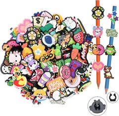 100PCS Pencil Toppers,Cute Pencil Charms for Students Bulk School Teacher Suppli