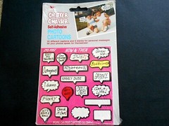 Printz Chitter Chatter Self-Adhesive Photo Cartoons Assorted Sayings