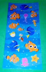 Disney Pixar Nemo Dory Sticker Sheet Scrapbooking Hallmark