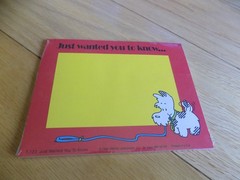 1984 Trend vintage Just wanted you to know notes newsgrams post a note