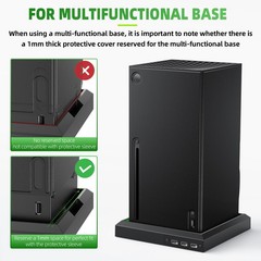 Magnetic Smart Wraps for Xbox Series X Console, Full Protection Protective Cover